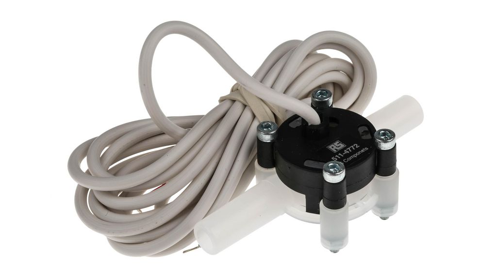 Strømningsmåler Væske 10L/min 10bar 24V 3/8" IP65